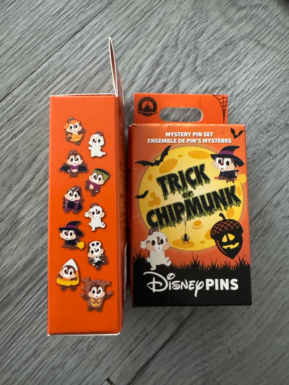 Disney Halloween Trick or Chipmunk Mystery Pin Set - NEW 2026 EDITION - Picture 2 of 2